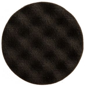 Черный поролоновый полировальный диск Mirka, рельефный - 150мм