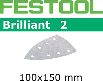 Шлифовальные листы Festool STF DELTA/7 P80 BR2/10