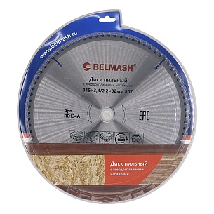 BELMASH Диск пильный BELMASH 315x3,4/2,2x32/30; 80T