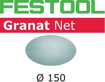 Шлифовальная сетка Festool Granat Net STF D150 P400, 50шт.