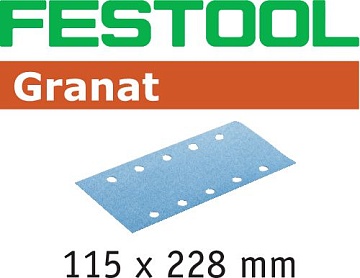 Шлифовальные листы Festool STF 115X228 P40 GR/50