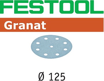 Шлифовальные круги Festool STF D125/8 P100 GR/100