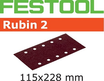 Шлифовальные листы Festool STF 115X228 P40 RU2/50