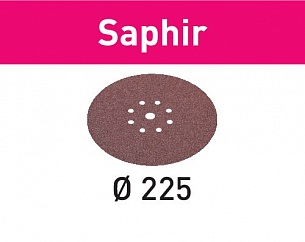 Шлифовальные круги Festool Saphir STF D225/8 P24