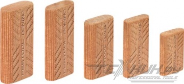 Вставной шип из древесины Sipo Festool D6x40/570 MAU