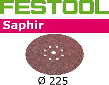 Шлифовальные круги Festool Saphir STF D225/8 P24