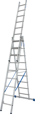 Трехсекционная универсальная лестница с допфункцией STABILO 3х9