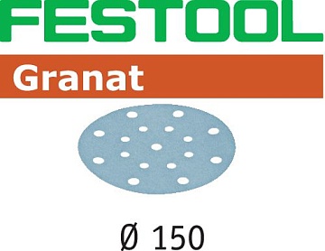 Шлифовальные круги Festool STF D150/16 P60 GR/10