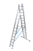 Трехсекционная универсальная лестница STABILO 3х14
