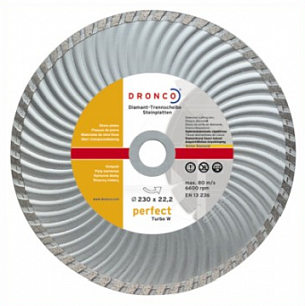 Алмазный диск Dronco Turbo W 125х22,2