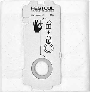 Мешок-пылесборник SELFCLEAN Festool SC-FIS-CT MINI/MIDI-2/5