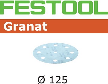 Шлифовальные круги Festool STF D125/8 P1200 GR/50