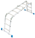 Универсальная шарнирная лестница STABILO 4х3
