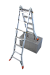Шарнирная телескопическая лестница TeleMatic 4x5