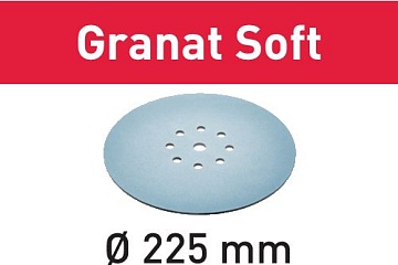 Шлифовальные круги Festool STF D225 P320 GR S/25 Granat Soft