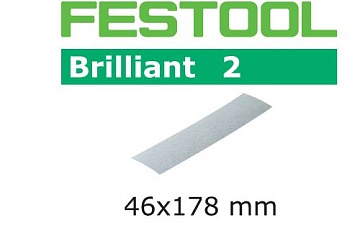 Шлифовальные листы Festool STF 46x178/0 P120 BR2/10