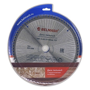 BELMASH Диск пильный BELMASH 280х3,4/2,2х32ММ 72Т