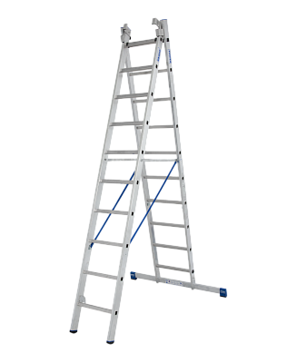 Трехсекционная универсальная лестница с допфункцией STABILO 3х10