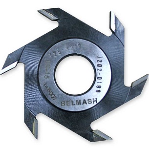 BELMASH Фреза пазовая 125х32х8 мм с переходными кольцами (4 мм, 2шт)
