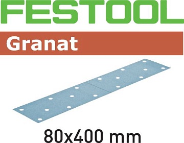 Шлифовальные листы Festool STF 80x400 P240 GR/50