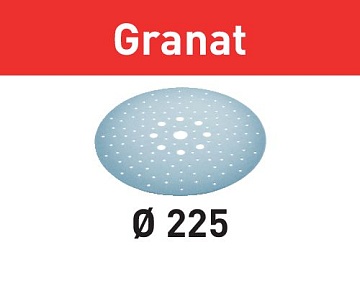 Шлифовальные круги Festool STF D225/128 P320 GR/25 Granat