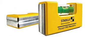 Магнитный карманный уровень Stabila Pocket PRO Magnetic, 7 см