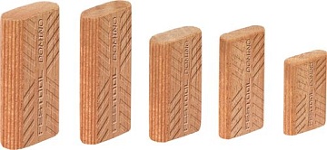 Вставной шип из древесины Sipo Festool D5x30/300 MAU