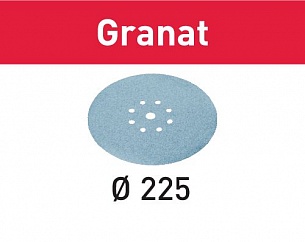 Шлифовальные круги Festool Granat STF D225/8 P100