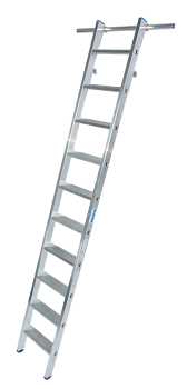 Приставная лестница STABILO 10 ступ, две пары крюков